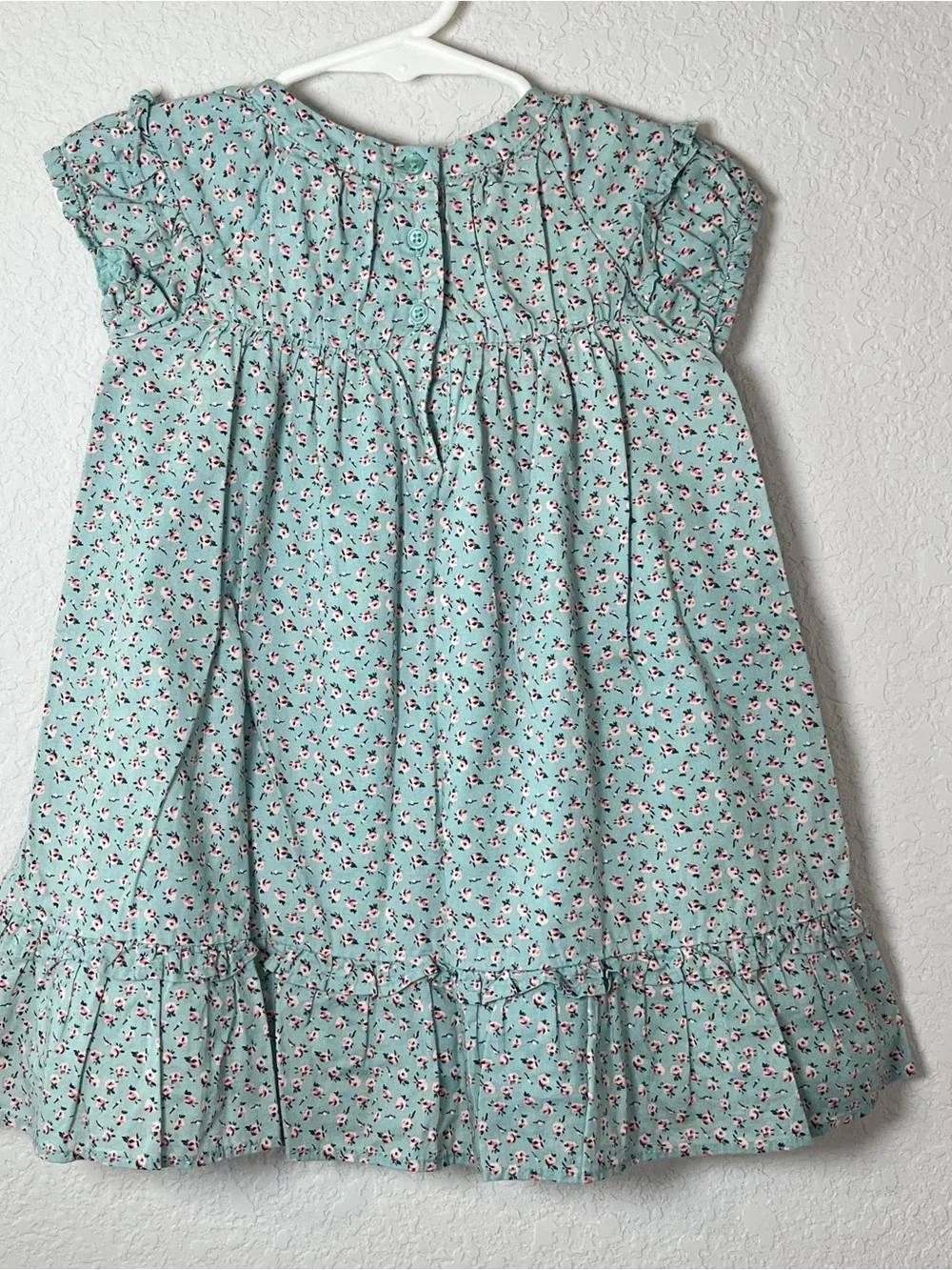 Janie and Jack Cottagecore Boho Prairie Floral Dress